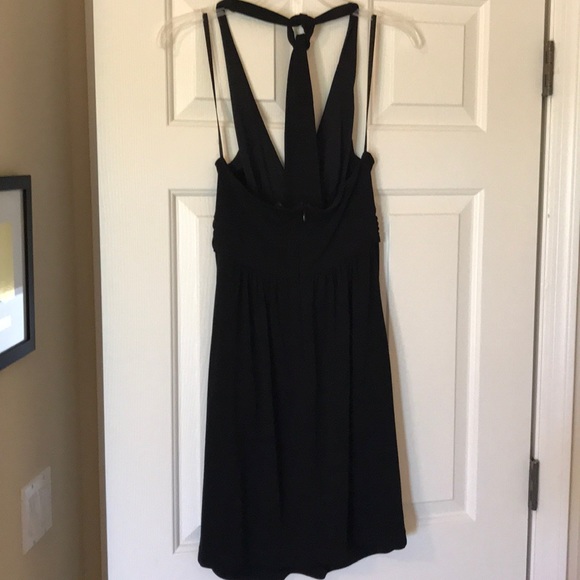 Black BCBG halter dress - Picture 4 of 5